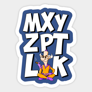 MXYZPTLK Sticker